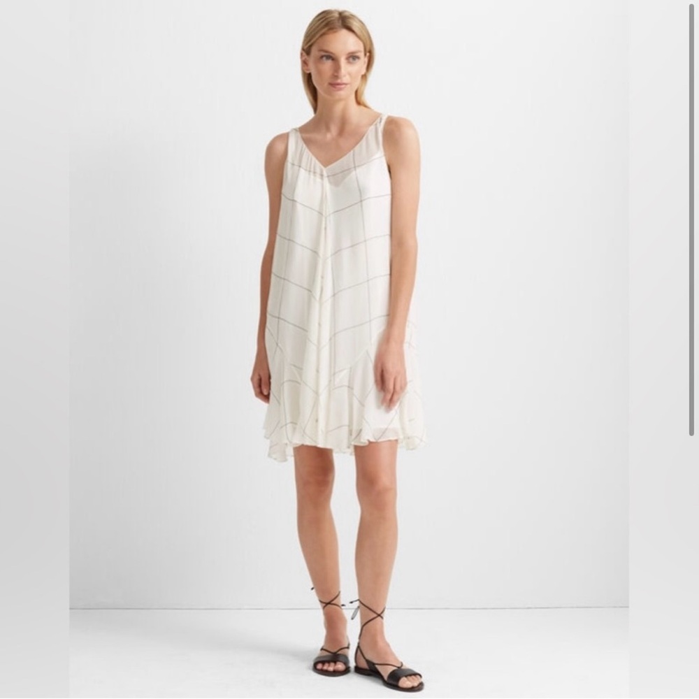 NWT Club Monaco Windowpane Dress